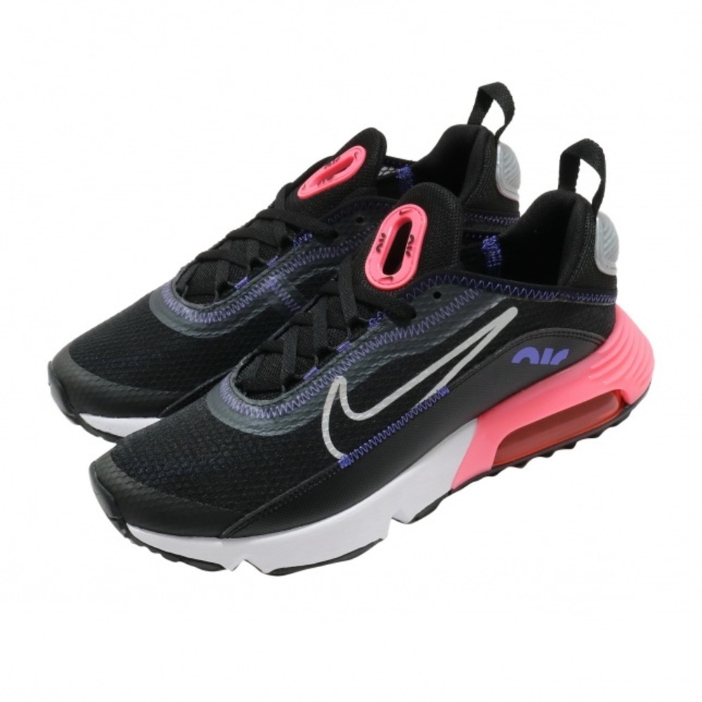 Nike Air Max 2090 GS Black Metallic Silver Sz 4.5y